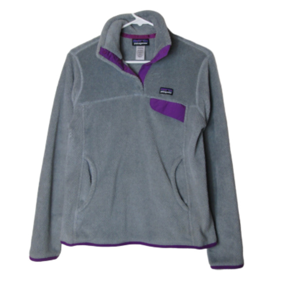 Patagonia Jackets & Blazers - Patagonia Re-Tool Snap-T Fleece Gray Pullover